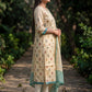 Cream Jamdani Cotton Festive Kurta And Dupatta